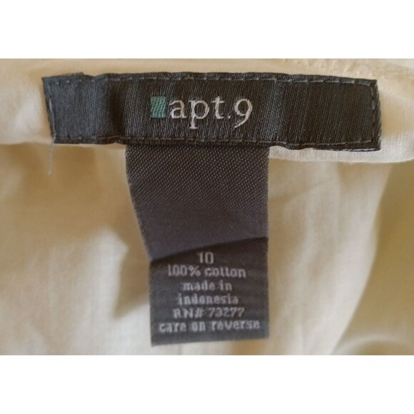 Women's Size10 Cotton Skirt Floral Pleated Boho Modest Church Casual Office - Picture 6 of 6